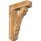 Ekena Millwork Olympic Craftsman Rough Sawn Bracket w/ Offset Brace, Western Red Cedar, 8"W x 28"D x 40"H BKT0806X28X40OLY04RWR - alternate 1